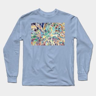 Modern abstract pastels Long Sleeve T-Shirt